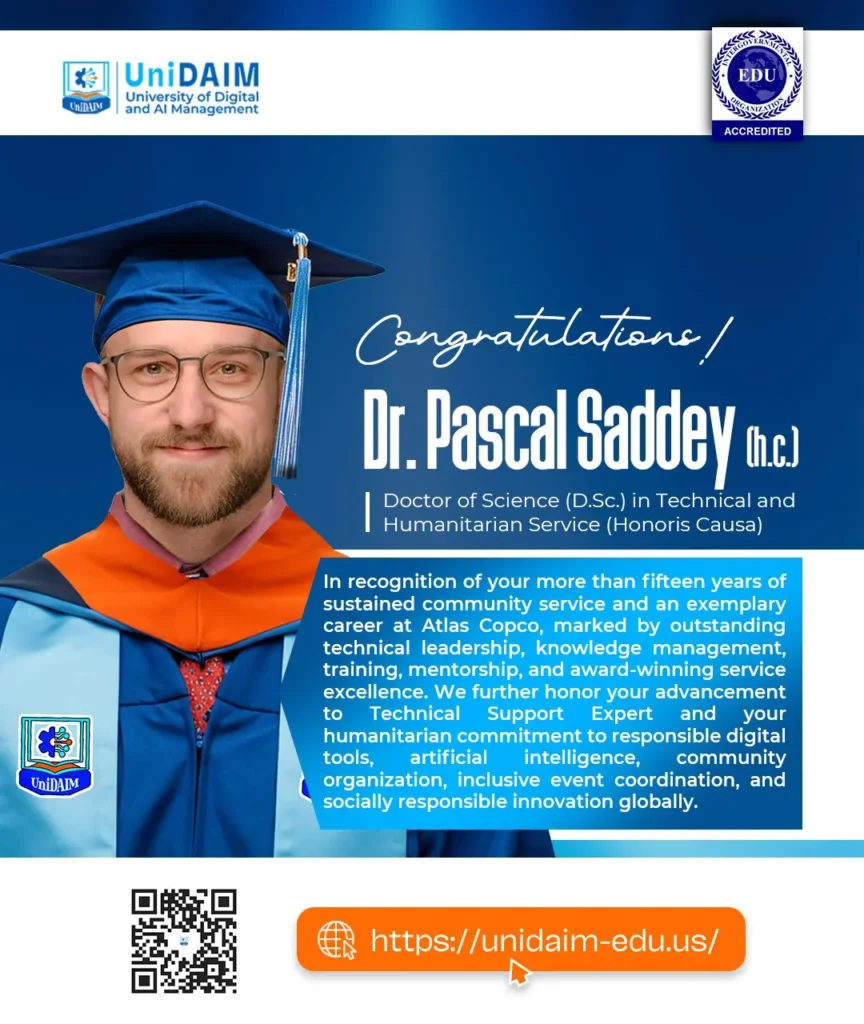 Dr. Pascal Saddey (h.c )