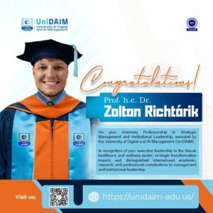 Dr. Zoltan Richtarik_Honorary Professor