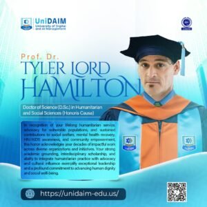 Prof. Dr. Tyler Lord Hamilton_Hon. UniDAIM