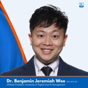 Dr. Benjamin Jeremiah Wee_UniDAIM Portrait