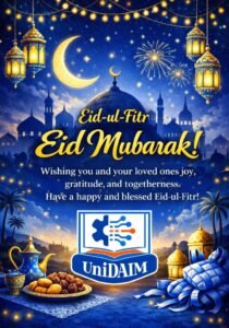 Eid Mubarak 2026_UniDAIM