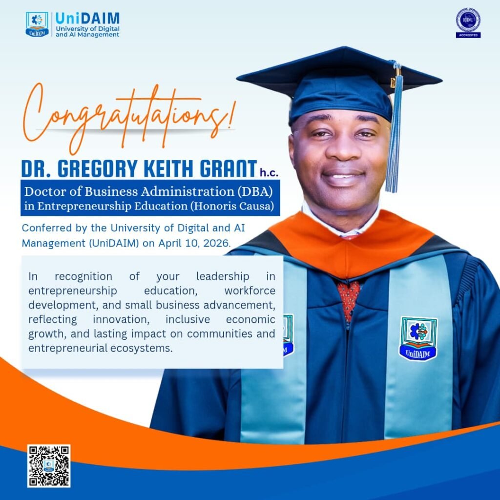 Dr. Gregory Keith Grant h.c._UniDAIM