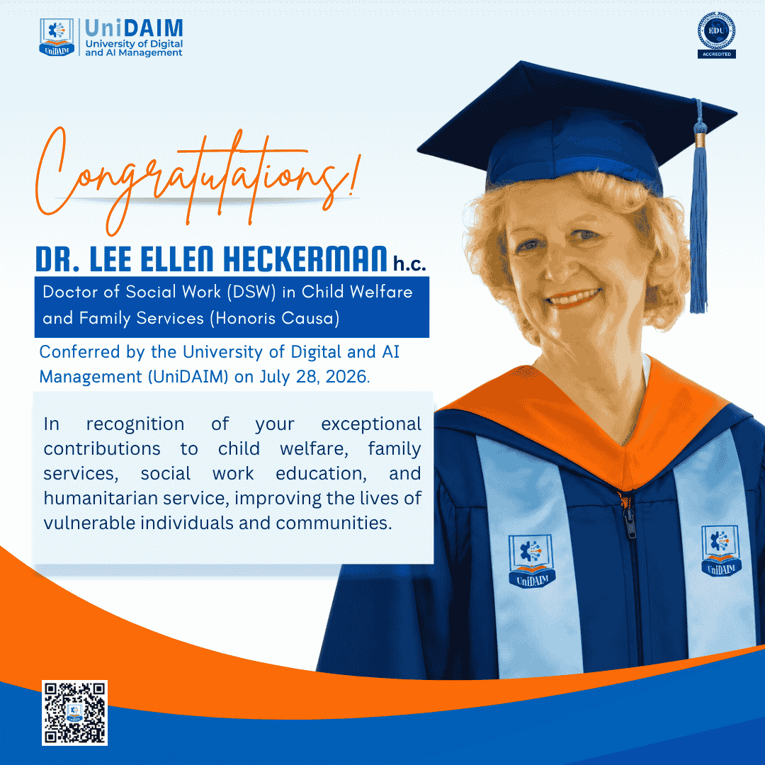 Dr. h.c Lee Ellen Heckerman_Congratulations
