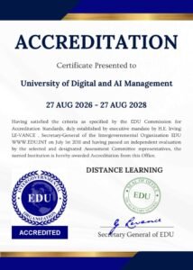 UniDAIM EDU Accreditation