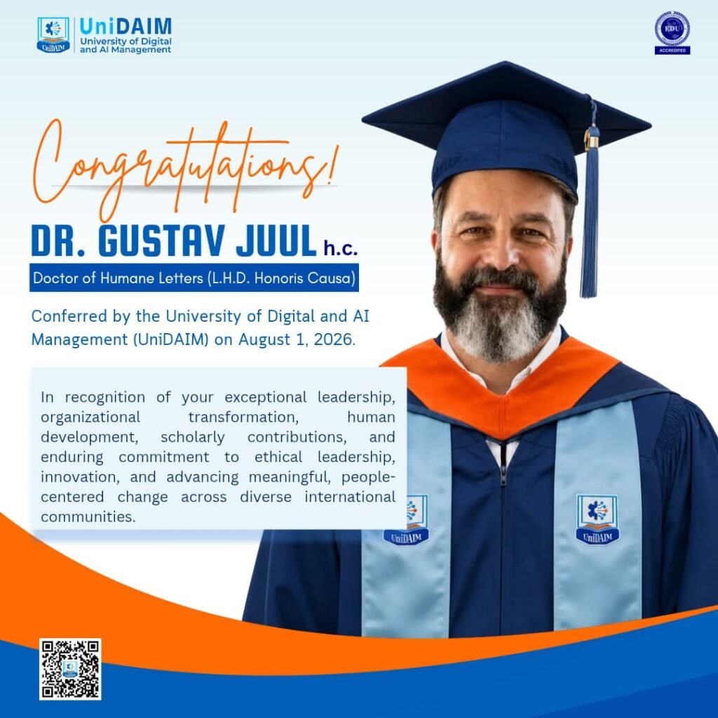 Dr. h.c. Gustav Juul_UniDAIM Honoris Causa