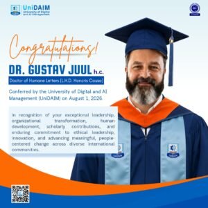 Dr. h.c. Gustav Juul_UniDAIM Honoris Causa