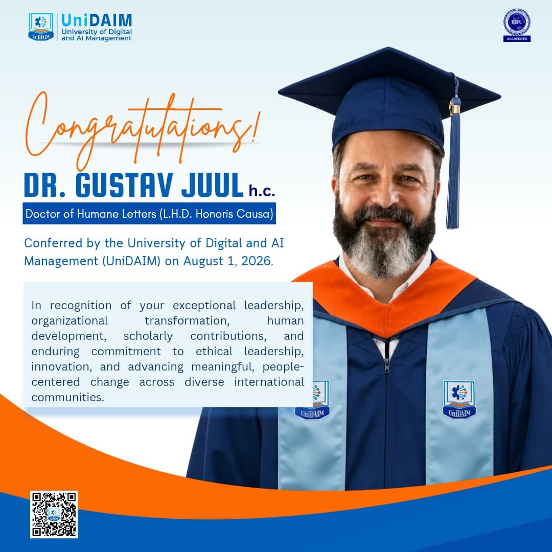 Dr. h.c. Gustav Juul_UniDAIM Honoris Causa