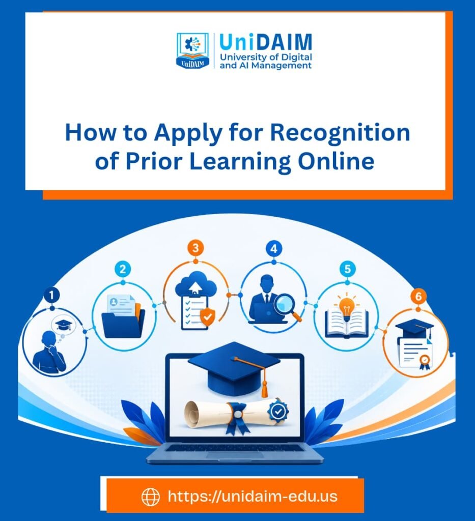 How to Apply for Recognition of Prior Learning Online