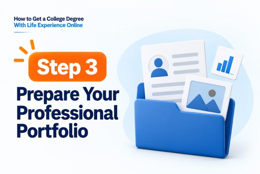 Step 3-Getting a College Degree with Life Experience